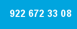 922 672 33 08